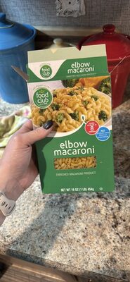 Enriched Macaroni Product, Elbow Macaroni
