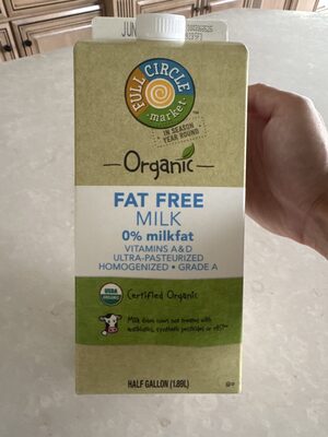 0% Fat Free Milk