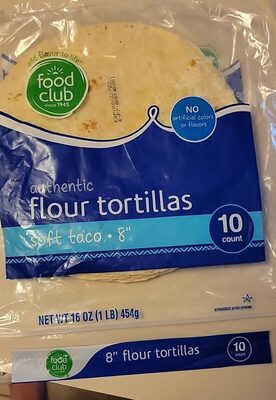 Flour Fajita Style Tortillas, Flour
