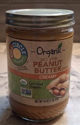 Creamy No Stir Peanut Butter Spread, Creamy