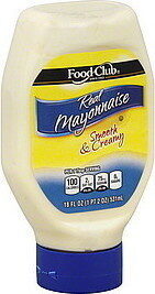 Food Club, Real Mayonnaise, Smooth & Creamy, Smooth & Creamy