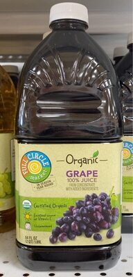 100% Grape Juice From Concentrate, Grape