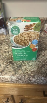 Apples & Cinnamon Instant Oatmeal, Apples & Cinnamon