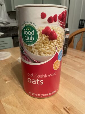Old Fashioned Oats, Old Fashioned