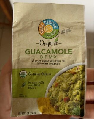 Guacamole Dip Mix, Guacamole