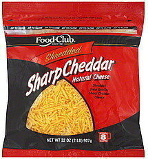 Sharp Cheddar Shredded Cheese, Sharp Cheddar