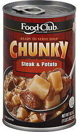 Chunky Steak & Potato Ready To Serve Soup, Steak & Potato