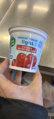 Cherry Light Nonfat Yogurt, Cherry