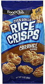 Caramel Oven Baked Rice Crisps, Caramel