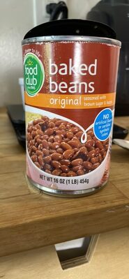 Original Baked Beans Seasoned With Brown Sugar & Bacon, Original