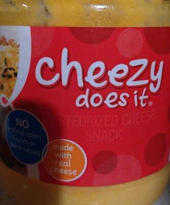 Cheezy Does It, Pasteurized Cheese Snack, Cheese