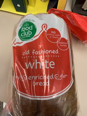 White Old Fashioned Bread, White