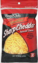 Sharp Cheddar Shredded Cheese, Sharp Cheddar