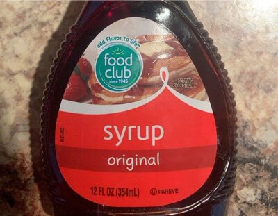 Original Syrup, Original