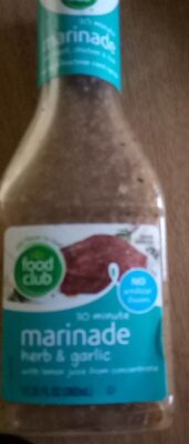 Herb & Garlic Marinade With Lemon Juice, Herb & Garlic