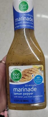 Lemon Pepper Marinade With Lemon Juice, Lemon Pepper
