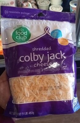 Colby Jack Colby & Monterey Jack Shredded Cheese, Colby Jack