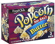 Butter No Salt Microwave Popcorn