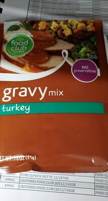 Turkey Gravy Mix, Turkey