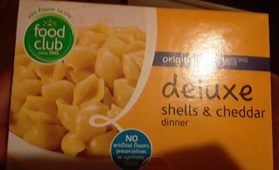 Original In A Cheddar Cheese Sauce Deluxe Shells & Cheddar Dinner, Original