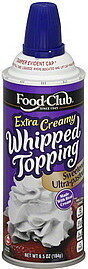 Extra Creamy Whipped Topping, Extra Creamy
