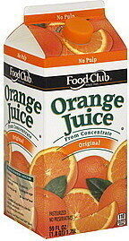 No Pulp Original 100% Orange Juice From Concentrate, Orange