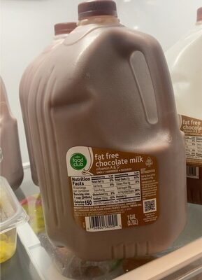 Chocolate Fat Free Milk, Chocolate