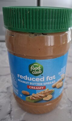 Reduced Fat Creamy Peanut Spread, Creamy