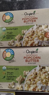 Butter Microwave Popcorn, Butter