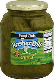 Kosher Dill Whole, Kosher Dill