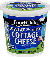 2% Low Fat Small Curd Cottage Cheese