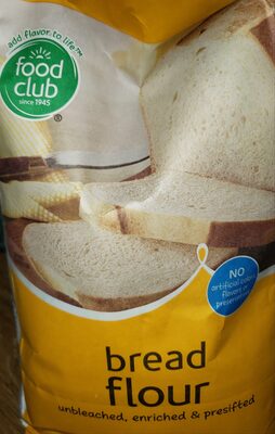 Unbleached, Enriched & Presifted Bread Flour