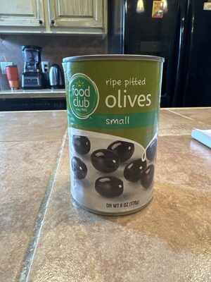 Small Ripe Pitted Olives