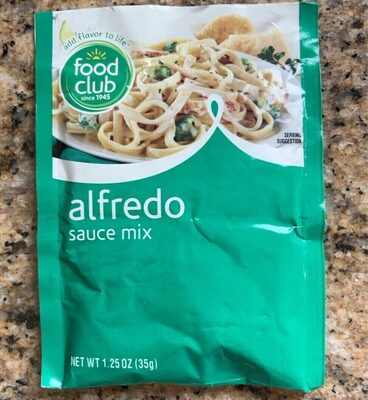 Alfredo Sauce Mix, Alfredo