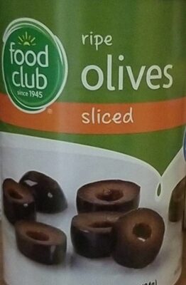 Sliced Ripe Olives