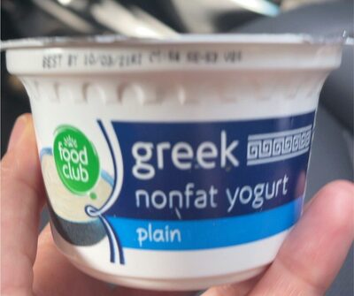 Plain Greek Nonfat Yogurt, Plain