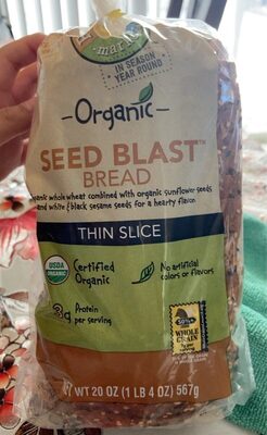 Seed Blast Thin Slice Bread, Seed Blast