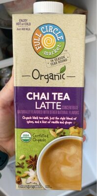 Chai Tea Latte Concentrate, Chai Tea Latte