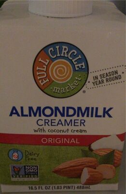 Original Almondmilk Creamer With Coconut Cream