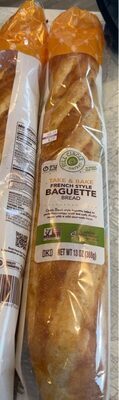 French Style Baguette Take & Bake Bread