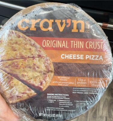 Cheese Original Thin Crust Pizza, Cheese