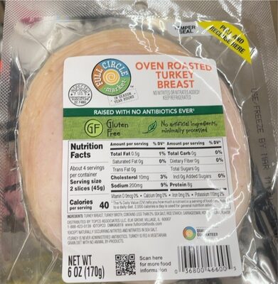 Oven Roasted Turkey Breast, Oven Roasted