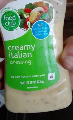 Tangy And Creamy Italian Dressing, Tangy And Creamy Italian