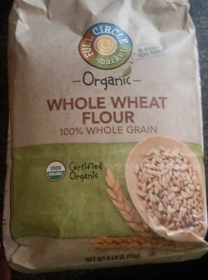 100% Whole Grain Whole Wheat Flour, Whole Grain
