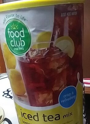 Lemon Iced Tea Mix, Lemon