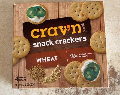 Wheat Snack Crackers, Wheat