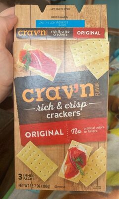 Original Rich & Crisp Crackers, Original