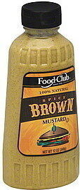 Spicy Brown Mustard, Spicy Brown