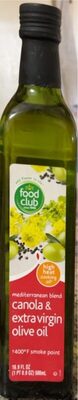 Mediterranean Blend Canola & Extra Virgin Olive Oil, Mediterranean Blend