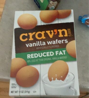 Reduced Fat Vanilla Wafers, Reduced Fat Vanilla